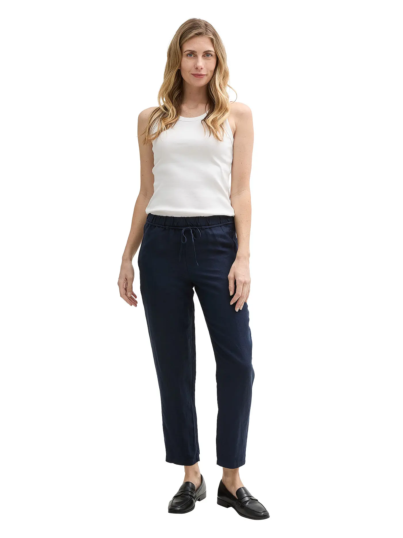 TOM TAILOR | Hose Jogging Fit | dunkelblau